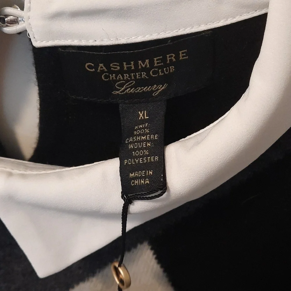 Charter Club Cashmere Sweater - Picture 2 of 4